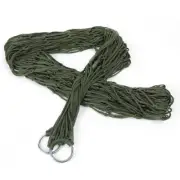 Outdoor Nylon Mesh Rope Hammock Hanging Bed For Outdoor Camping MU