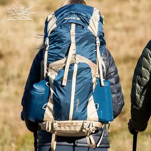【現貨】BIGPACK德國派格ROCKY迷彩戶外背包登山包徒步旅行包野營贈防雨罩