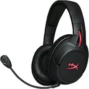 HyperX Cloud Flight - Wireless Gaming Headset, Long Lasting Battery up to 30 Hours, Detachable Noise Cancelling Microphone, Red LED Light, Comfortable Memory Foam, Works with PC, PS4 & PS5
