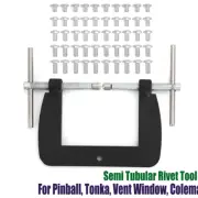 SEMI TUBULAR RIVET TOOL FOR 1/8" SEMITUBULAR RIVETS Fixt Dies Vent Window Fix