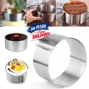 6"-12" Tins Round Cake Mold Bread Loaf Pan Adjustable Bakeware Baking Mould