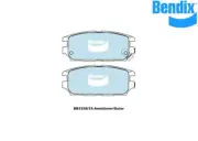 Bendix Brake Pad RR General CT For Mitsubishi Pajero 88-89 2.6 NF SUV DB1238 GCT