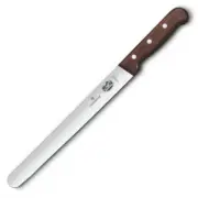 Victorinox 36cm Round Tip Slicing Knife Rosewood Handle | 5.4200.36