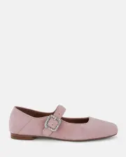 Miss Sofie Lena/Blush Suede Womens Casuals 06