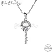 Camilia Key Pendant‏ (White Gold)