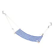 Foot Hammock Under Desk Foot Rest Portable Desk Footrest, Blue White Style 1