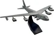 Replica Pre-Build Aircraf 1/200 for Metal B52 B-52 Military Aircraft (with Stand) Die-cast Alloy Strategic Bomber Model Replica Military Aircraft Collection Display Gift Collection Gift Display