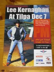 LEE KERNAGHAN - TILPA Australia - Laminated Promotional Poster