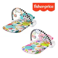 在飛比找momo購物網優惠-【Fisher price 費雪】可愛動物鋼琴健身器/健力架