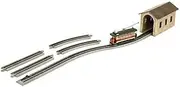 Bachmann Trains - Village Streetcar Christmas Auto Reversing Set - On30 Scale - Runs on HO Track