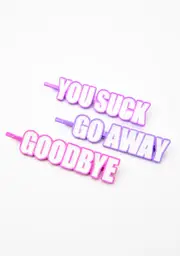 Go Away Hair Pin Set