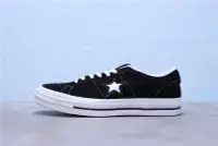 在飛比找Yahoo!奇摩拍賣優惠-CONVERSE ONE STAR OX 黑白 麂皮 休閒運