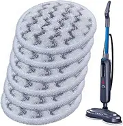 3897A Rotating Mop Pads Replacement Compatible with Bissell SpinWave SmartSteam Scrubbing Steam Mop-6 PACK