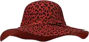 [Xiang Ru] Elegant Wide Brim Wool Hat for Weddings, Parties, Birthdays