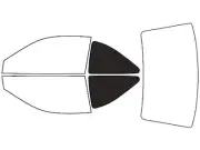 Avery Dennison NR Nano Ceramic IR Window Tint Kit Fits Mitsubishi Mirage