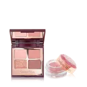 [Charlottes] Pillow Talk Jewel Eye Kit – Eyeshadow Palette & Pink Glitter Cream Eyeshadow | Charlotte Tilbury