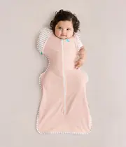 [Swaddle Up™ Transition Bag] Light Pink •Cotton