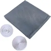 ANDRESLAD Self Adhesive Insect Screen Mesh Curtain for Windows Doors Durable Material Easy Installation for Home DIY Projects