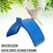 10PC Pigeon Dove Bird Rest Stand Frame Dwelling Perches Roost Bird Supplies Blue
