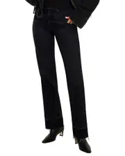 GOOD AMERICAN Good Icon Black Jean