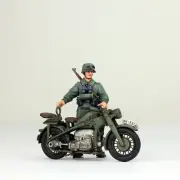ProBuilt 1:35 Model German Zundapp KS750 Motorcycle and crew, WW2