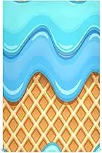 RPLIFE Waffle Splash Blue Tea Towel, 28x18 Decorative Tea Towels for Bread, Set of 6