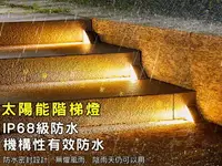 在飛比找樂天市場購物網優惠-太陽能階梯燈 太陽能樓梯燈 欄桿燈 籬笆燈 花園燈 太陽能照