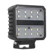 Ignite LED Rectangle Work Lamp Flood Beam with Black Housing - IWL878F