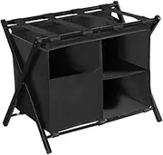Luggage Rack Suitcase Stand Foldable Luggage Rack Steel Frame Guest Room Bedroom Hotel Suitcase Stand Luggage Shelf Luggage Stand