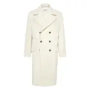 [Brunello Cucinelli] Brunello Cucinelli Cashmere Coat 52 IT NEUTRALS
