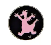 Figment Of Imagination Pink Silhouette Individual Disney Park Trading Pin ~ New
