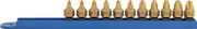 Mayhew Tools 16002 Titanium-Coated Low-Profile Dual Drive Set, Phillips, 10-Piece