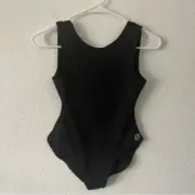 Cotton On Kids The Addie Scoop Back Leotard black size 11-12