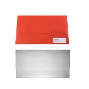 Protext Velcro Closure Document Wallet (Foolscap) - Red