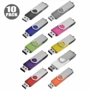 10 PACK - 1GB/8GB/64GB USB 2.0 Memory Stick Flash Pen Thumb Drive Storage U Disk
