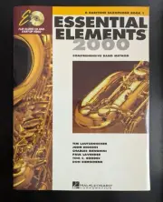 Essential Elements 2000 - Eb Baritone Saxophone - Book 1 - with CD