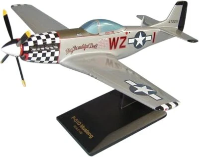 USAAF P-51D Mustang Big Beautiful Doll WWII Desk Display 1/32 Model SC Airplane