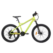 Pedal Warrior 24'' Electric Mountain Bike Green