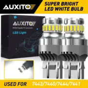 2X T20 White 7443 7440 5630 23-SMD LED Dome Map Car Backup Reverse Light Bulb ED (for: Toyota)
