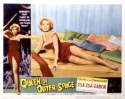 Queen Of Outer Space Lobby Card Zsa Zsa Gabor 1958 Old Film Movie Photo