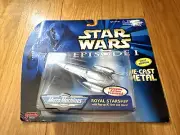 1998 Star Wars Royal Starship MicroMachines Die Cast Metal Model Episode 1 NEW