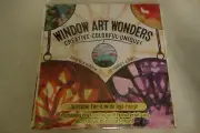 Window Art Kit Design Create Creative Colorful Suncatcher Craft Kit NIB