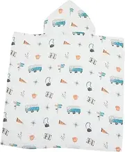 JOINPAYA Cotton Bath Towel with Hood Kids Bath Towel Cape Comfortable Quick Drying for Baby