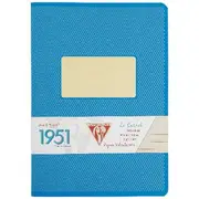 Clairefontaine 1951 A5 Stapled Notebook Ruled 96 Page Blue
