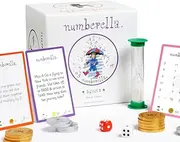 Numberella Deluxe Maths Game - Level 2 | Year 4-6 STEM Learning Toy | Mental Maths Fun for Kids 9-12 | Play as Flash Cards or 2-5 Player Board Game | Data Proven Homeschool and Classroom Supplies