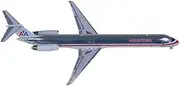 Replica 1:400 for Collectors Editio Mcdonnell Douglas MD-82 N923TW Diecast Metal Plane Model Display Collection and Gifts Airplane Toy