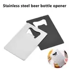 Durable Beer Bottle Opener Stainless Steel Flat Speed Bottle Cap Opener