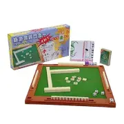 Travel Mahjong Set 4 in 1 with Mahjong Table - 146 Tiles Combination 4 in 1