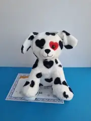 BUILD A BEAR Dalmatian BE Mine Pup Valentines Gift BNWT