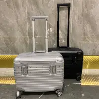 在飛比找樂天市場購物網優惠-20寸攝影登機行李箱男18寸小型上翻蓋旅行箱萬向輪機長拉桿箱